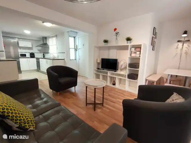 Apartamento a 500m de la playa en España, Valencia, Valencia, España - apartamento Sala de estar