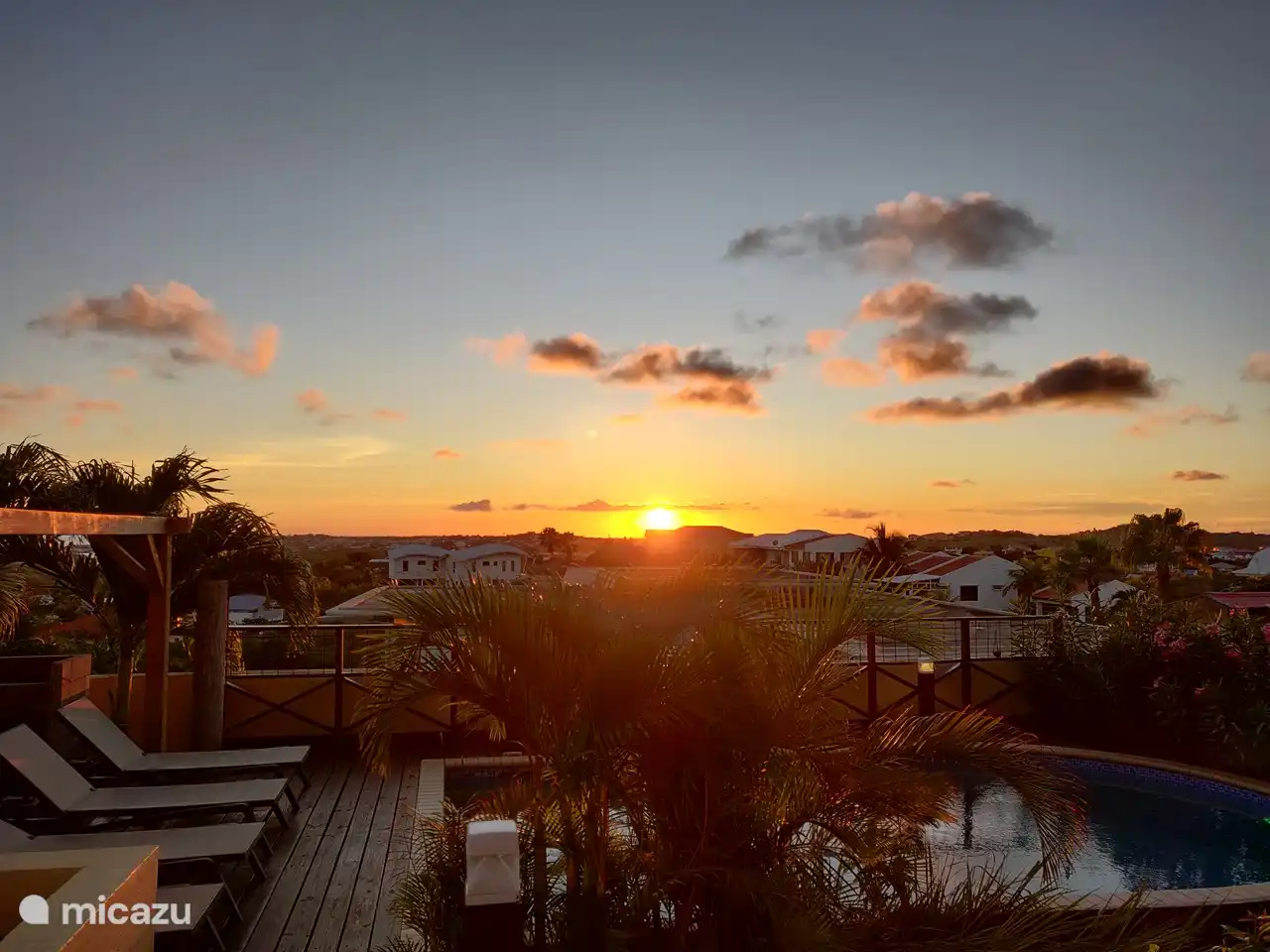 Schöner Sonnenuntergang