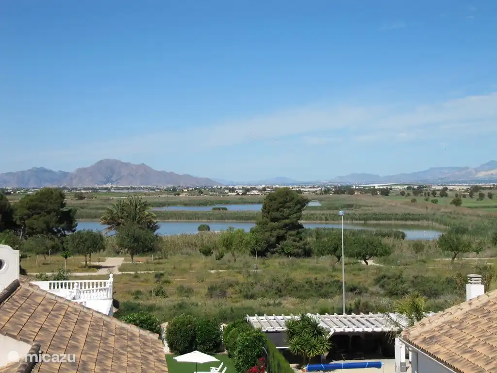 Vue depuis la terrasse sur le toit