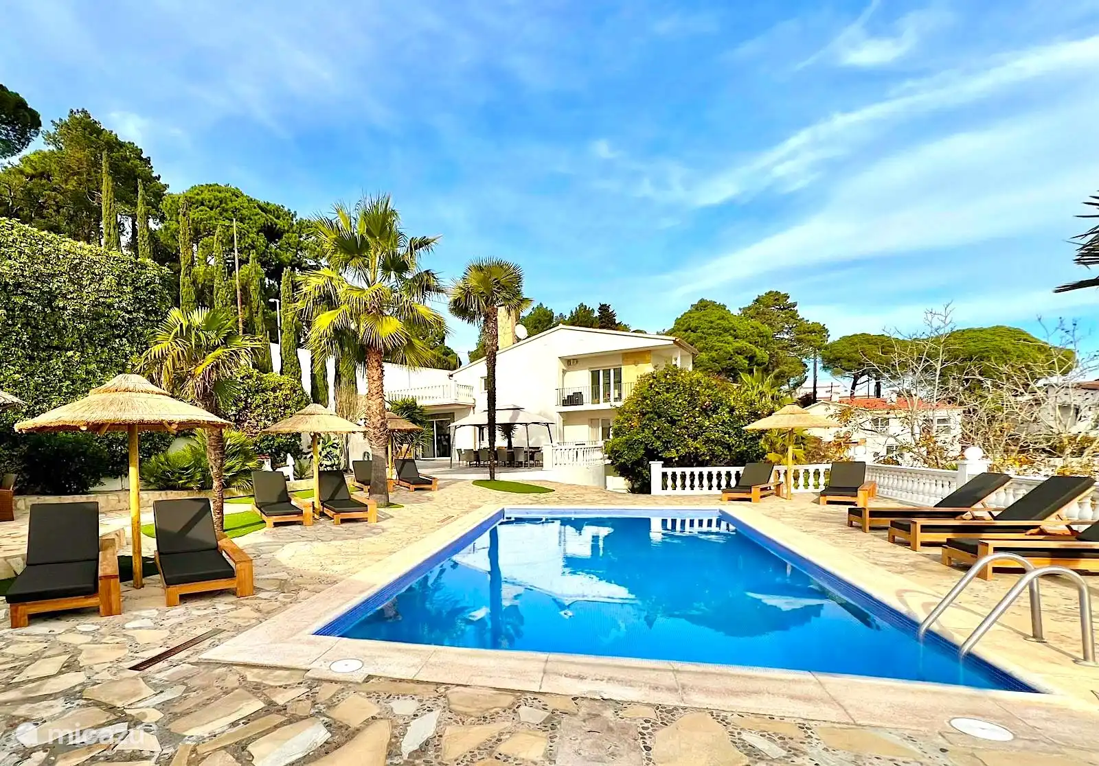 Villa Tropicana in Spanien, Costa Brava, Lloret de Mar - Villa