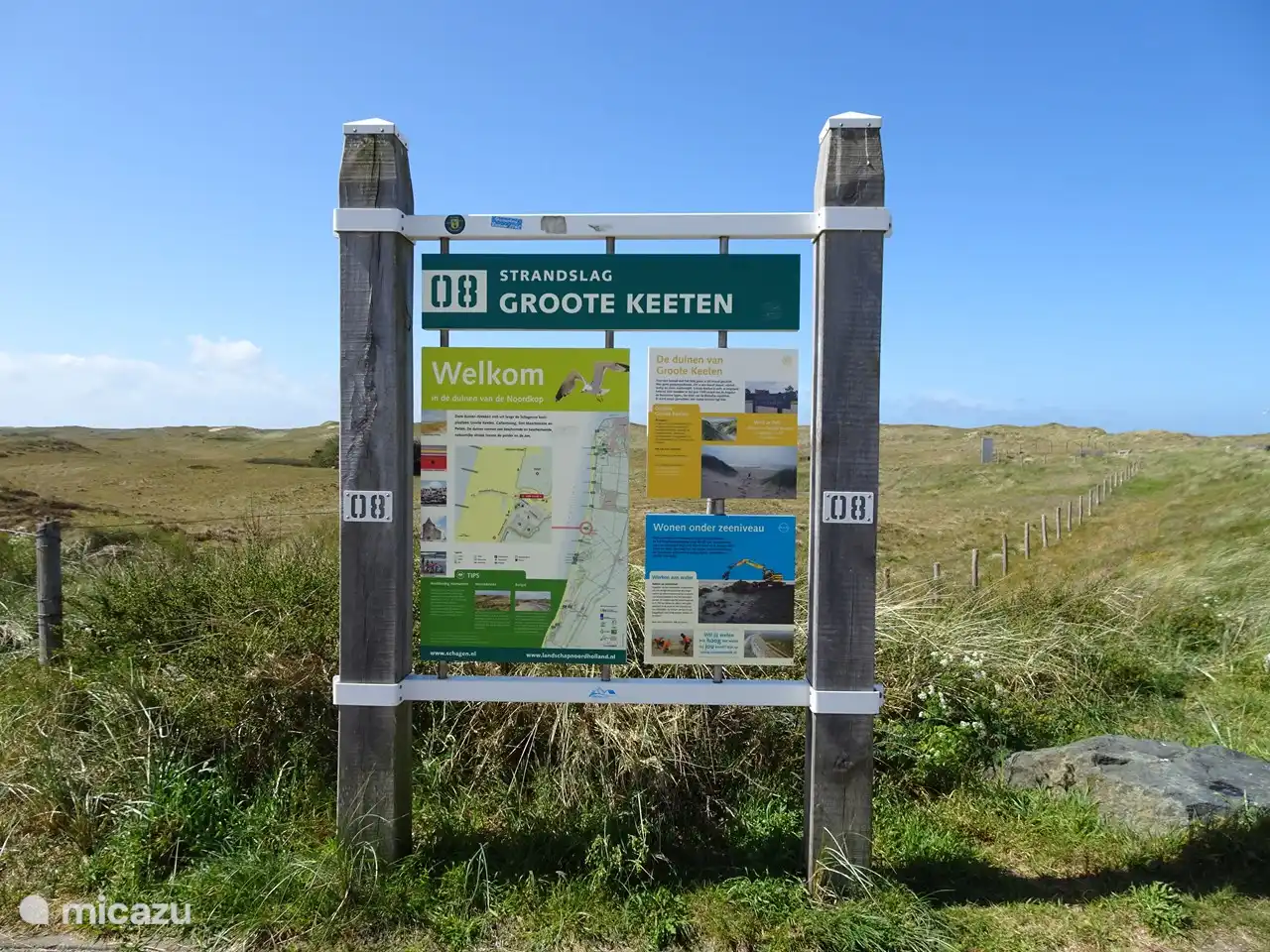 Beach entrance Groote Keeten