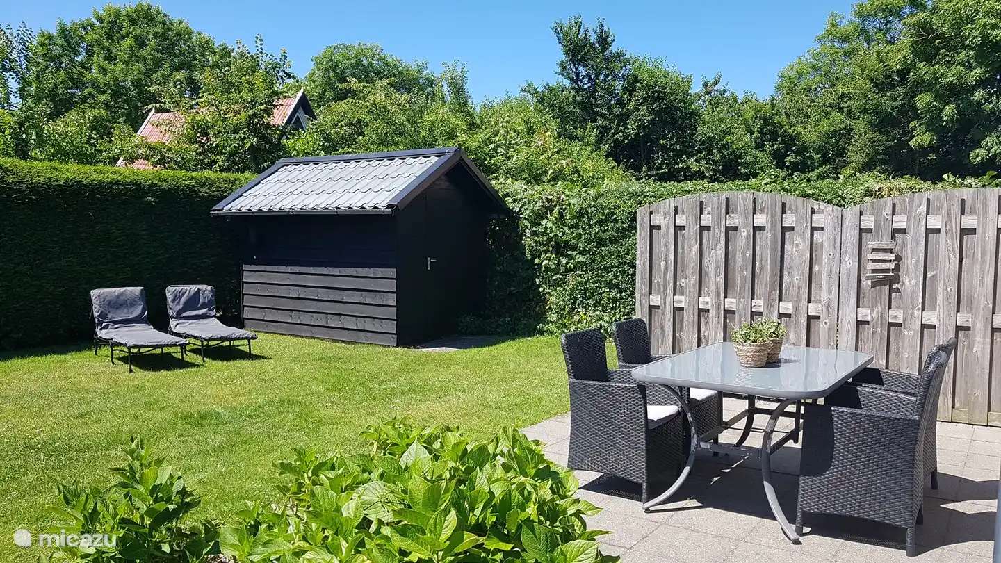 storage room and sunbeds