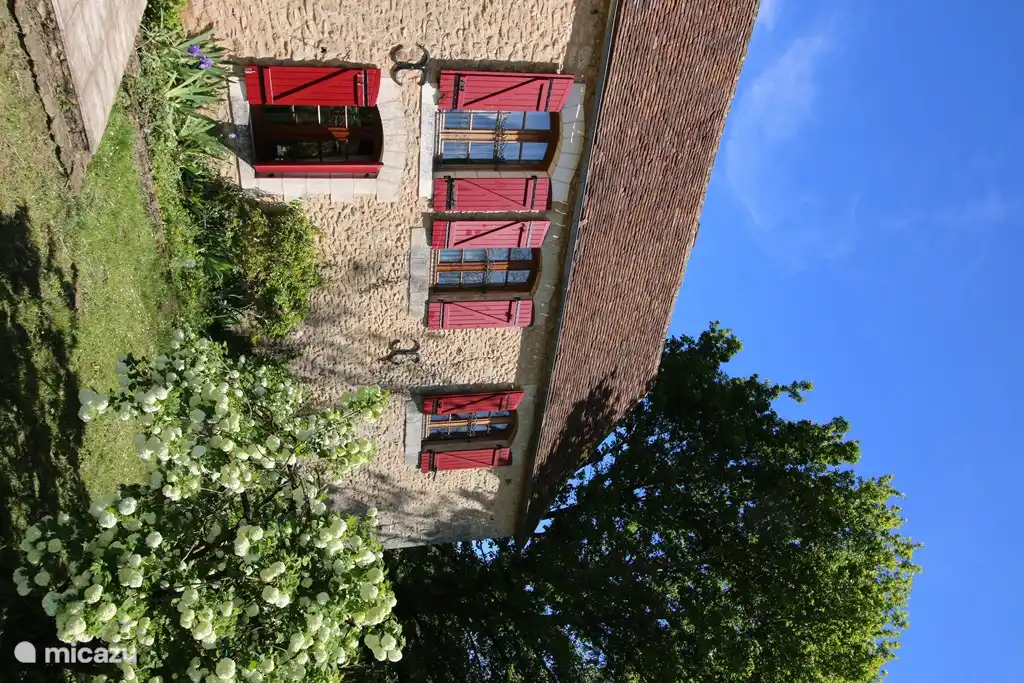 Rückseite des Hauses