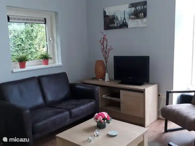 bungalow huren in Nederland, Gelderland, Putten – Frederiksoord 4 Gezellige zithoek