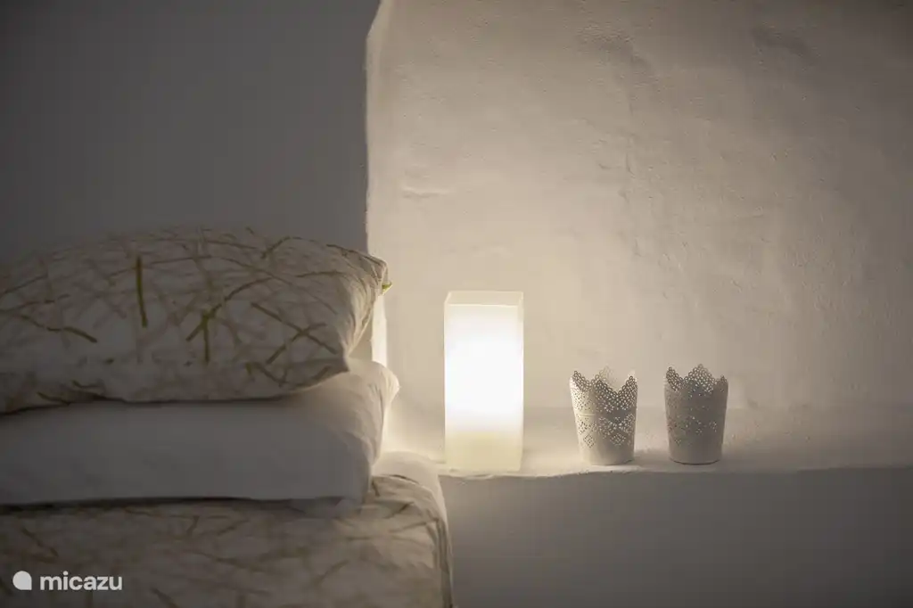 Detail van de ouderslaapkamer.