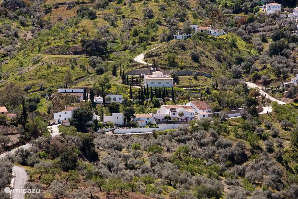 Los Dioses vanaf een afstandje.