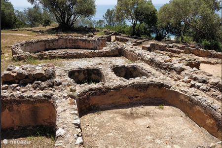De romeinse ruïnes van Creiro