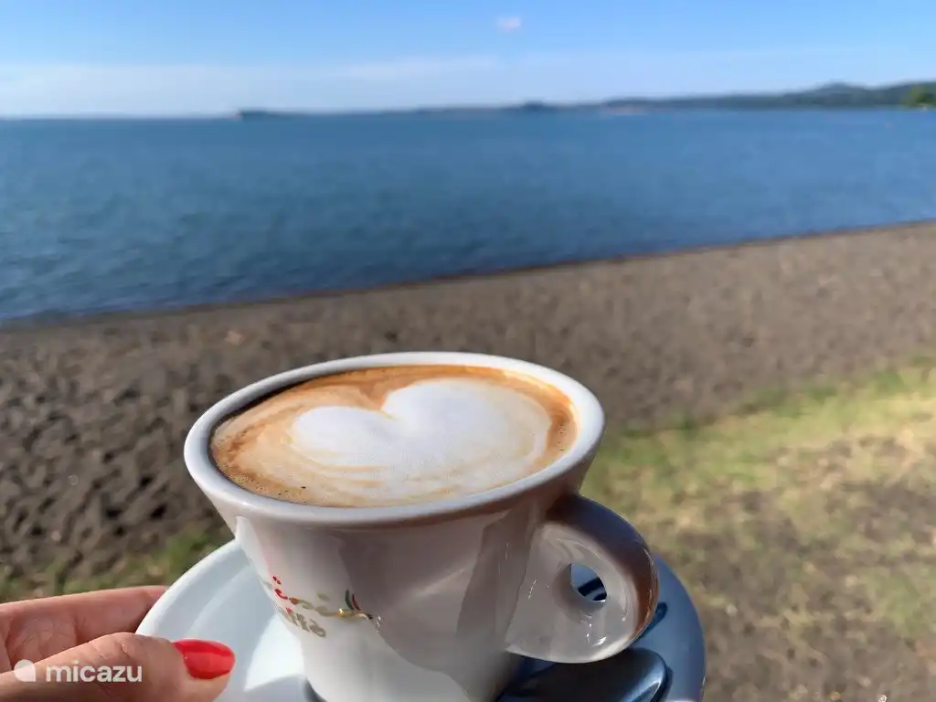 500 lopen van het huis.