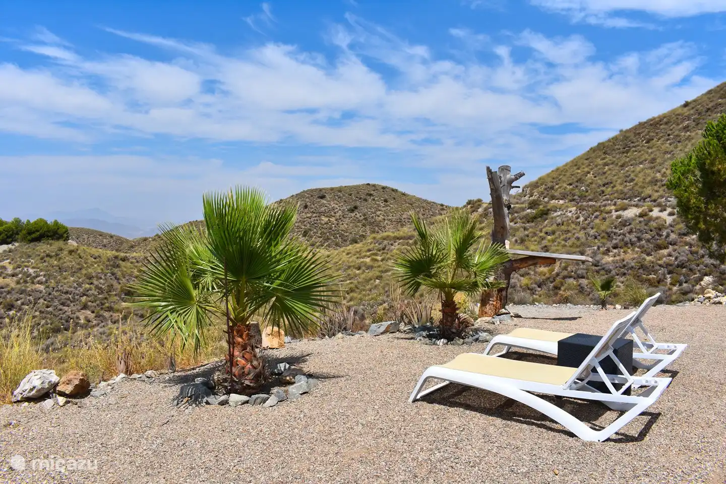 Legen Sie sich hin und genießen Sie die Aussicht