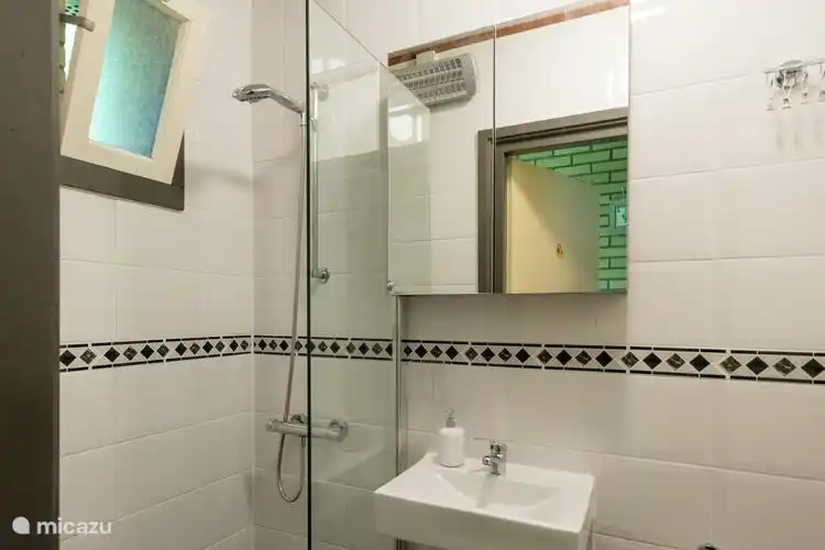 De moderne doucheruimte