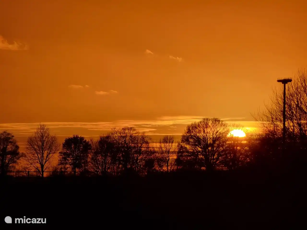zonsondergang