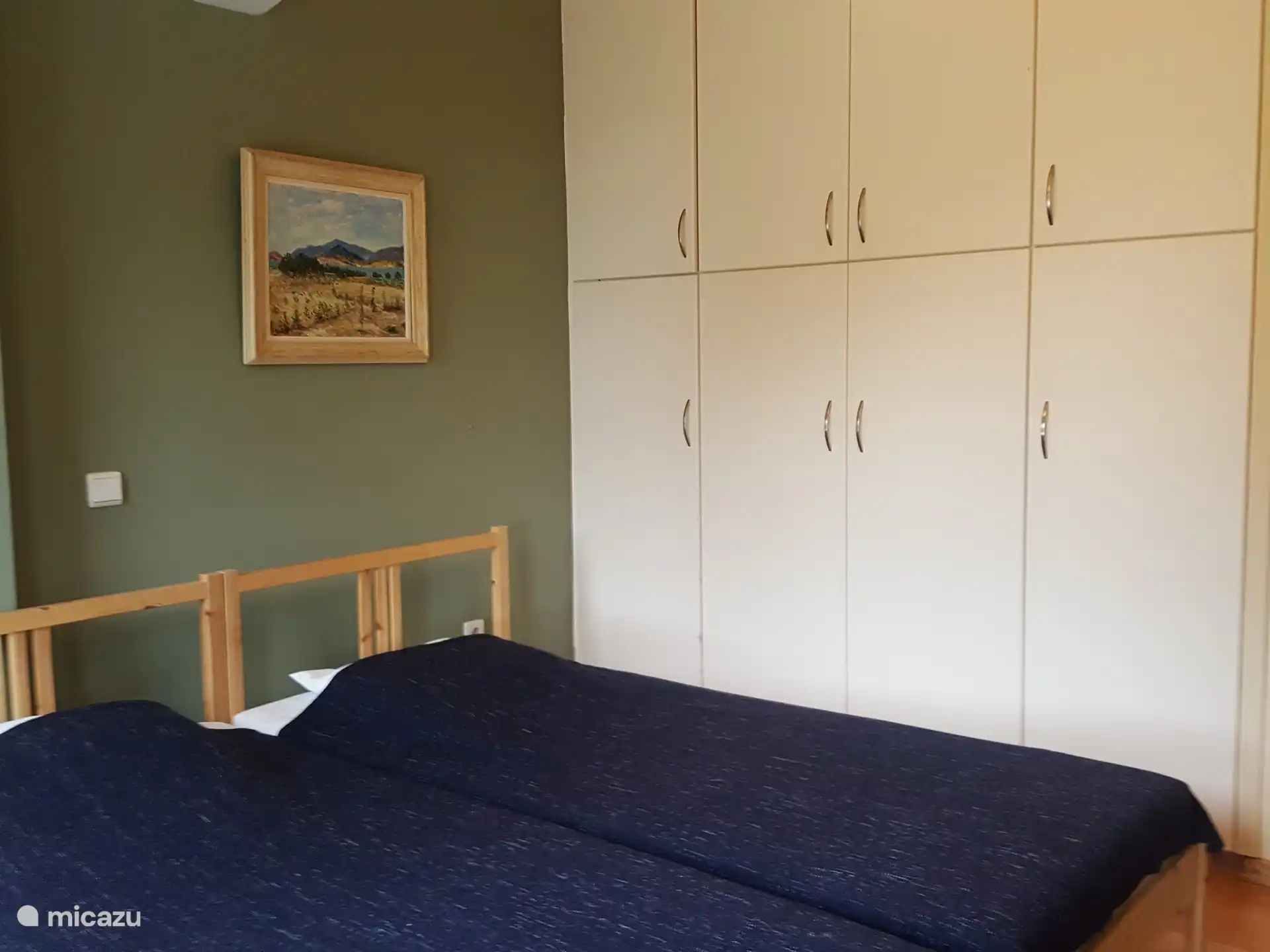 One of the two extra rooms that can be rented.