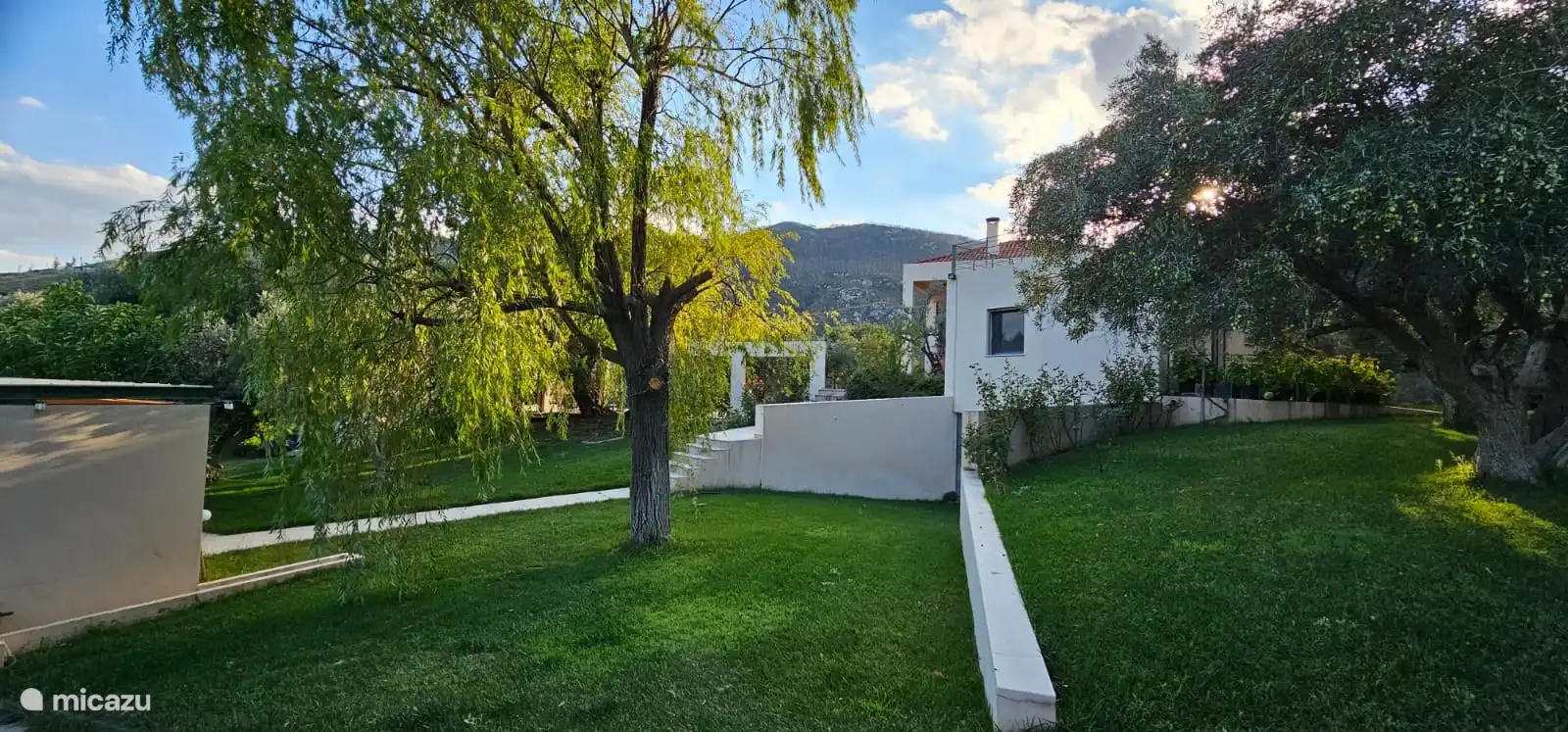 The apartment on the side.