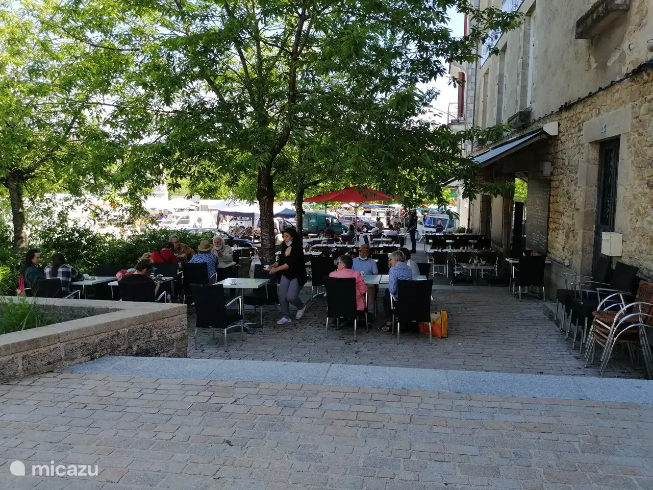gemütliche terrasse eymoutiers
