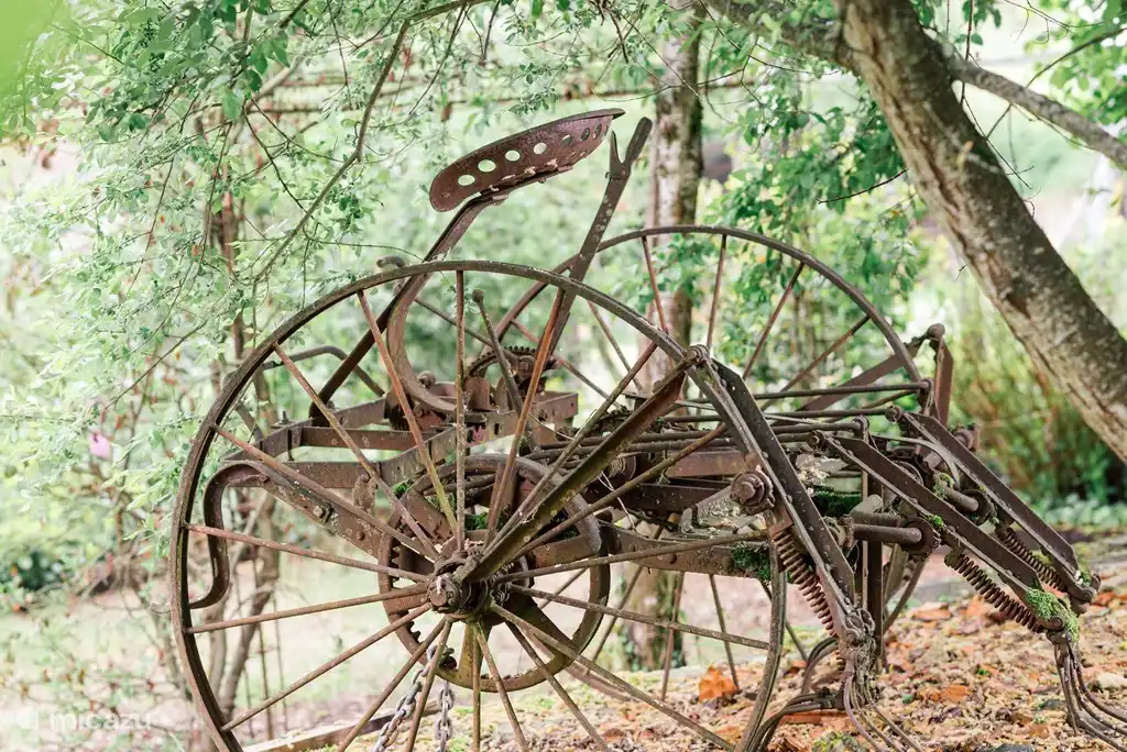 antike landwirtschaftliche Maschine.