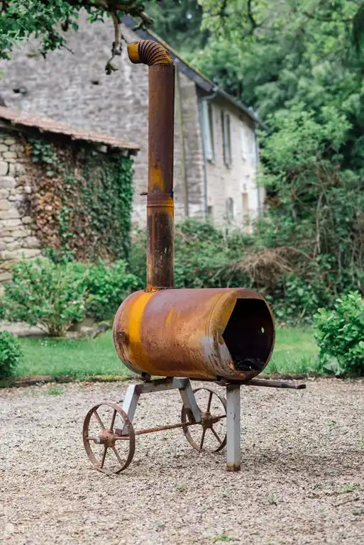 Outdoor-Ofen für wenn es abends abkühlt