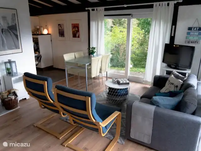 Vakantie Bungalow Sunclass Tignale huren in Italië, Gardameer, Tignale - bungalow Woonkamer