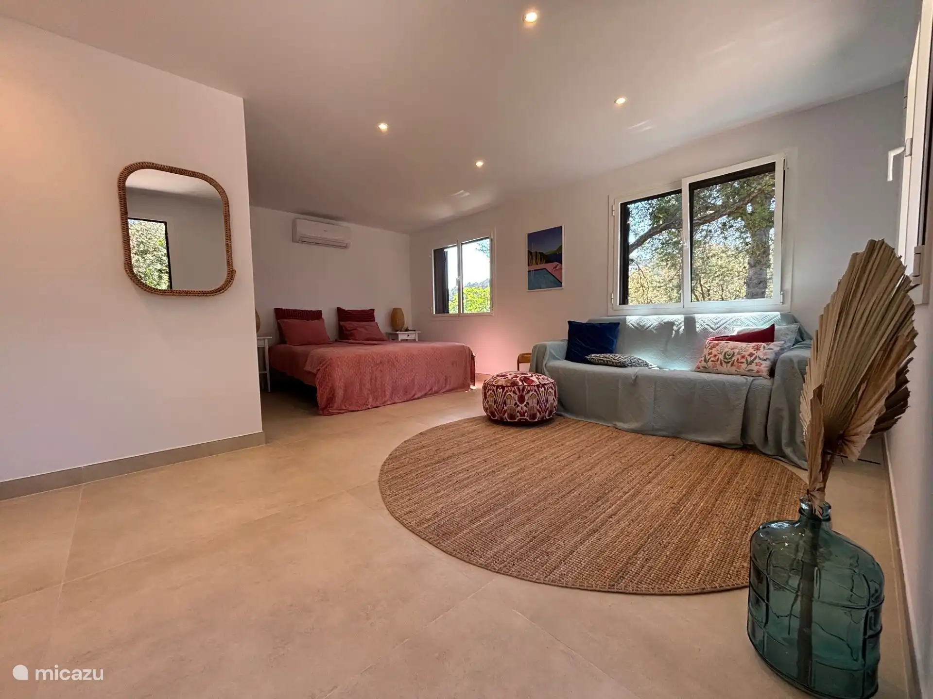 Gästehaus mit Bad für 2 Personen. Diese kann mit dem Haus gemietet werden.