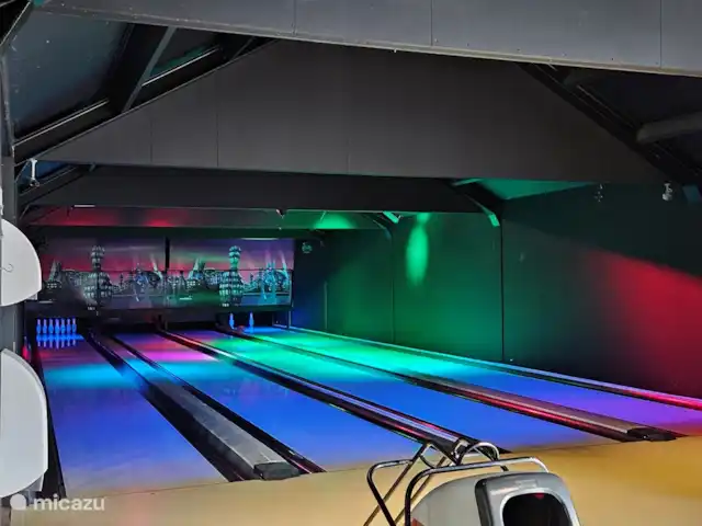 Fort | Pays-Bas, Gueldre, Voorthuizen - bungalow Une partie de bowling et bien sûr une collation et une boisson.