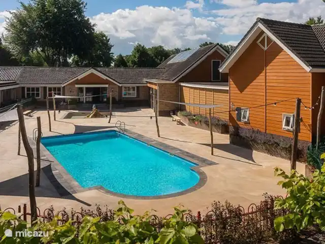 Fort | Pays-Bas, Gueldre, Voorthuizen - bungalow Belle piscine extérieure ouverte dès le printemps