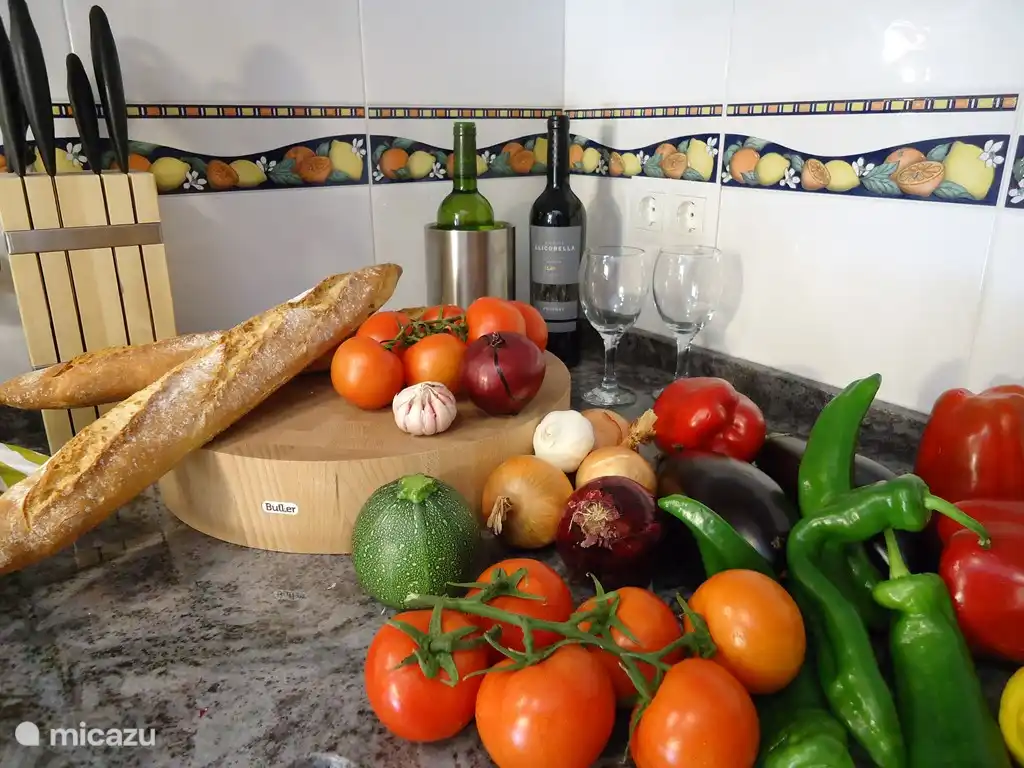 Villa TIBATI Dagverse producten die het zo zuiders maken.