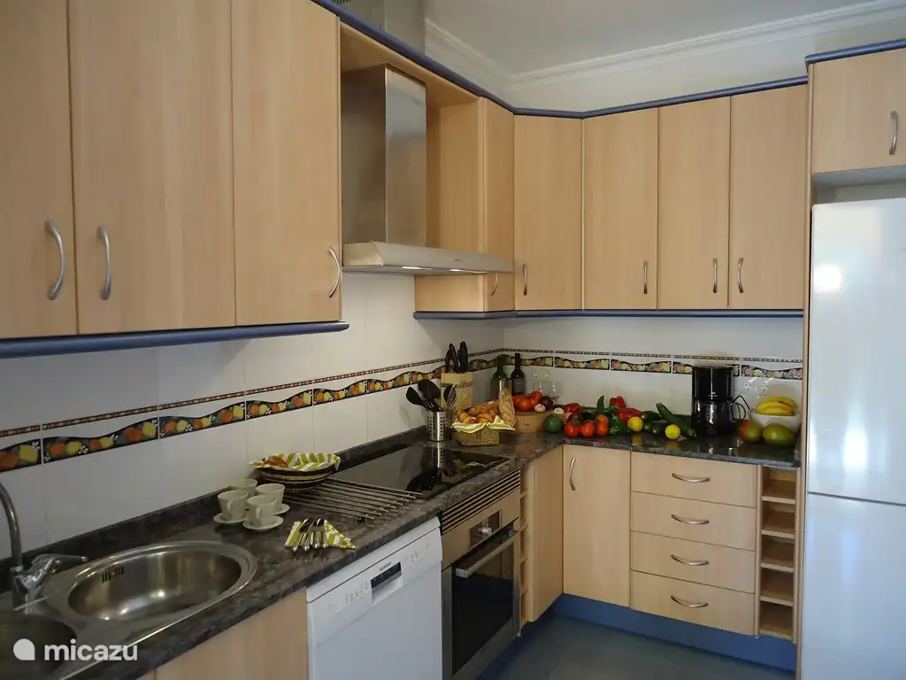 Villa TIBATI De keuken beschikt over de nieuwste apparatuur.
