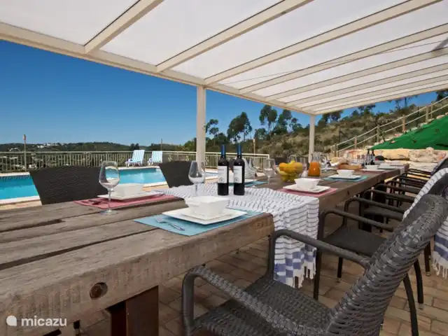 Casa a Montanha huren in Portugal, Algarve, São Brás de Alportel - villa Tuintafel totaal 6,5 meter