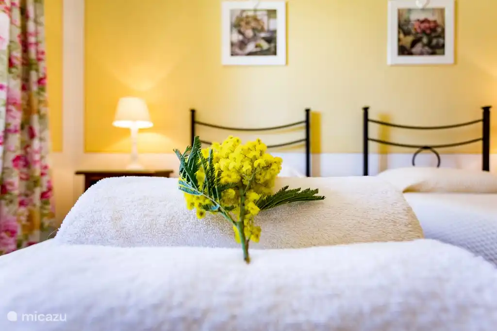 Bedroom with 2 or 3 single beds - Monti 1824 - Casole d'elsa