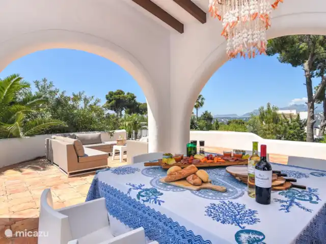 Villa Arcadia Moraira en España, Costa Blanca, Moraira - villa Naya con amplio comedor
