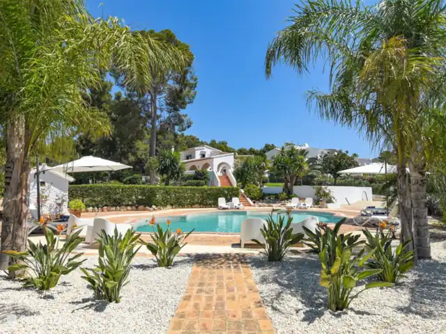 Villa Arcadia Moraira en España, Costa Blanca, Moraira - villa terraza de la piscina