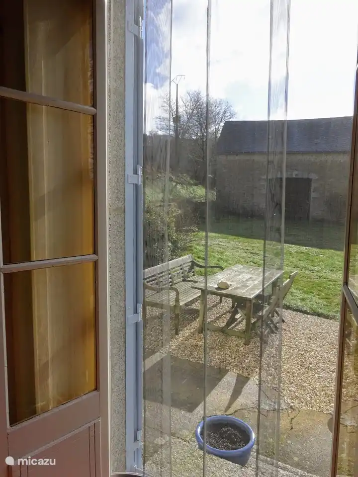 Doorkijkje vanuit de slaapkamer