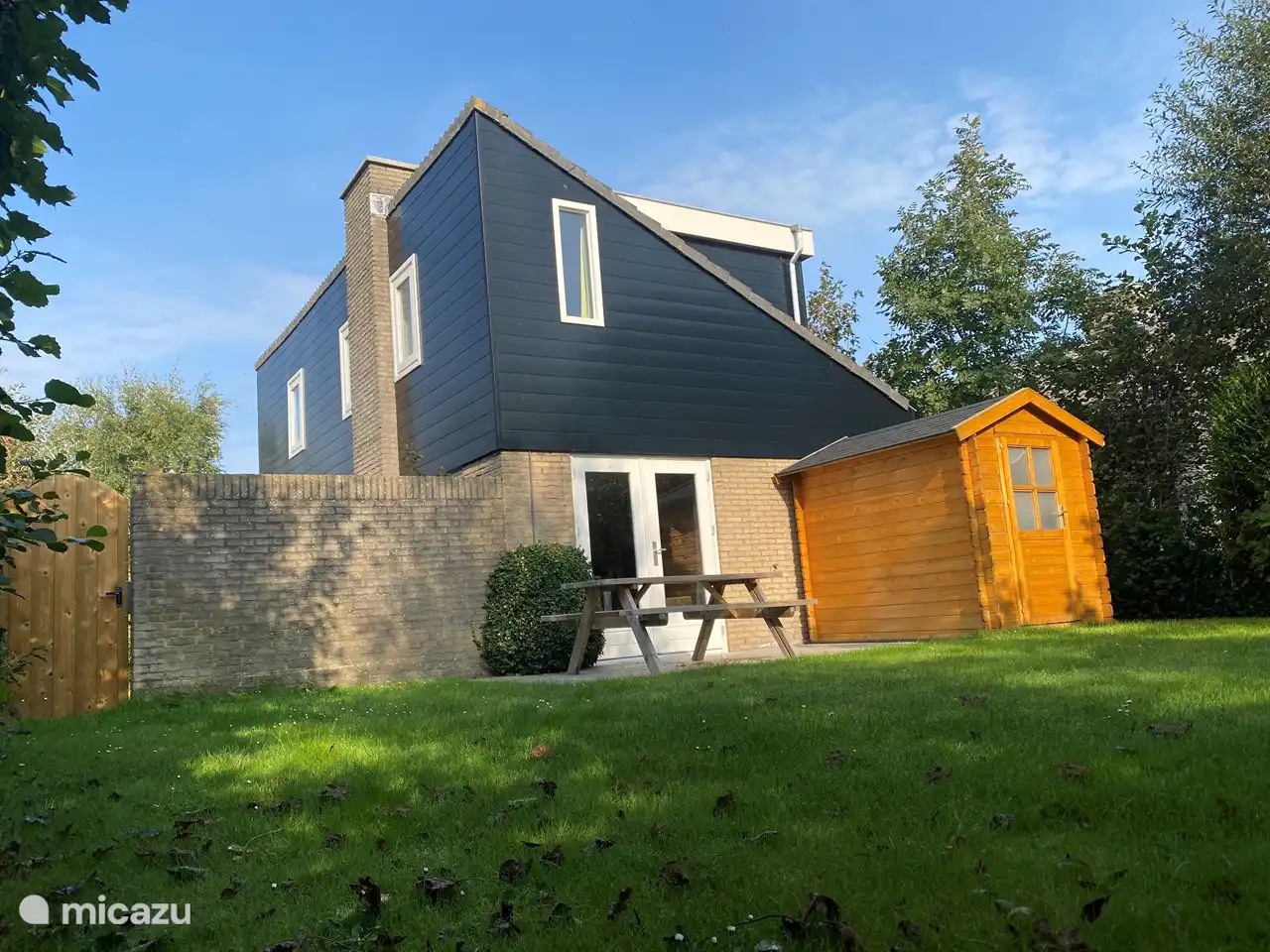 Rückseite des Hauses