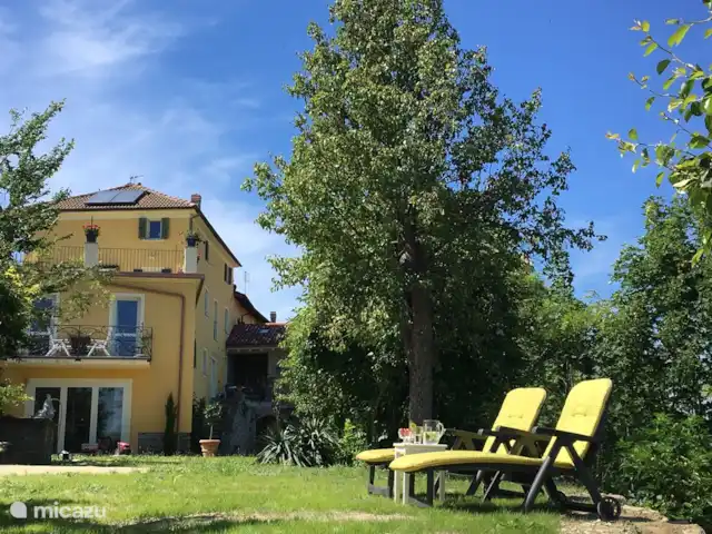 Casa Caroline : rez-de-chaussée + terrasse | Italie, Piémont, Ovada - appartement Le jardin