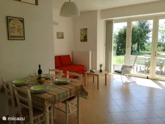 Casa Caroline : rez-de-chaussée + terrasse | Italie, Piémont, Ovada - appartement L'espace de vie