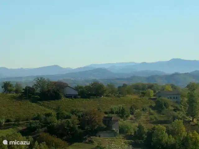 Casa Caroline : rez-de-chaussée + terrasse | Italie, Piémont, Ovada - appartement Vue depuis le balcon