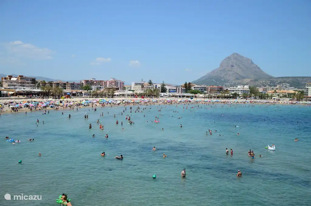 Vista de la playa del Arenal.