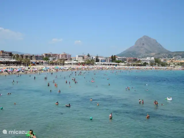 Apartamento Benvinguts en España, Costa Blanca, Jávea - apartamento Vista de la playa del Arenal.