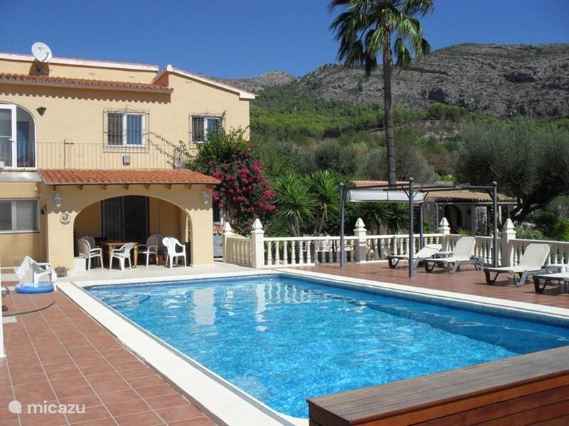 Vakantiehuis Spanje, Costa Blanca, Jalón Finca Finca Rustica AIRCO gedeeld Zwembad