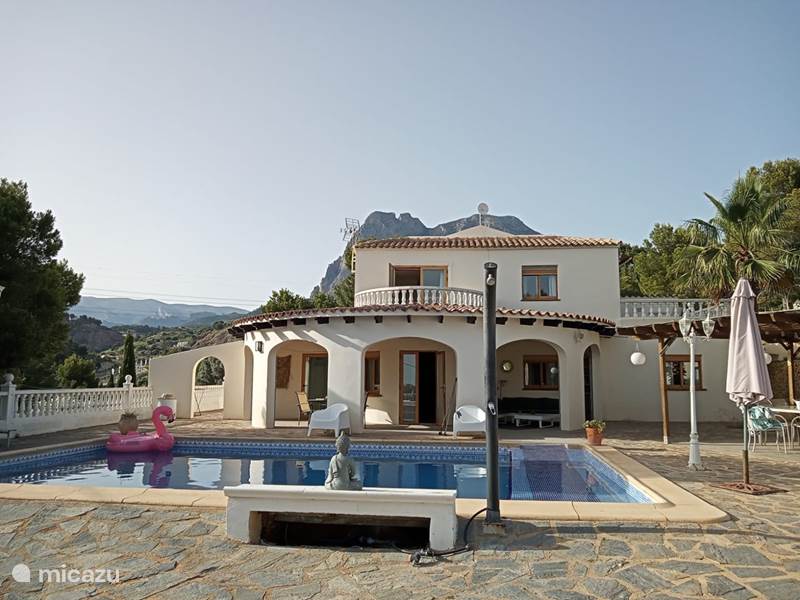 Vakantiehuis Spanje, Costa Blanca, Finestrat Villa TOP locatie villa 8 p zwembad prive