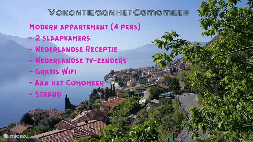 Camelia 21 2 Slaapkamers Comomeer In Acquaseria Comomeer Huren Micazu