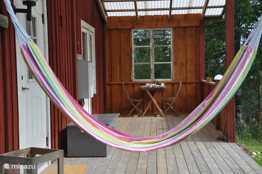 Was für eine schöne Veranda!