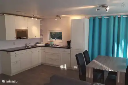 Vakantiehuis Nederland, Gelderland, Putten chalet Roos Huiskamer