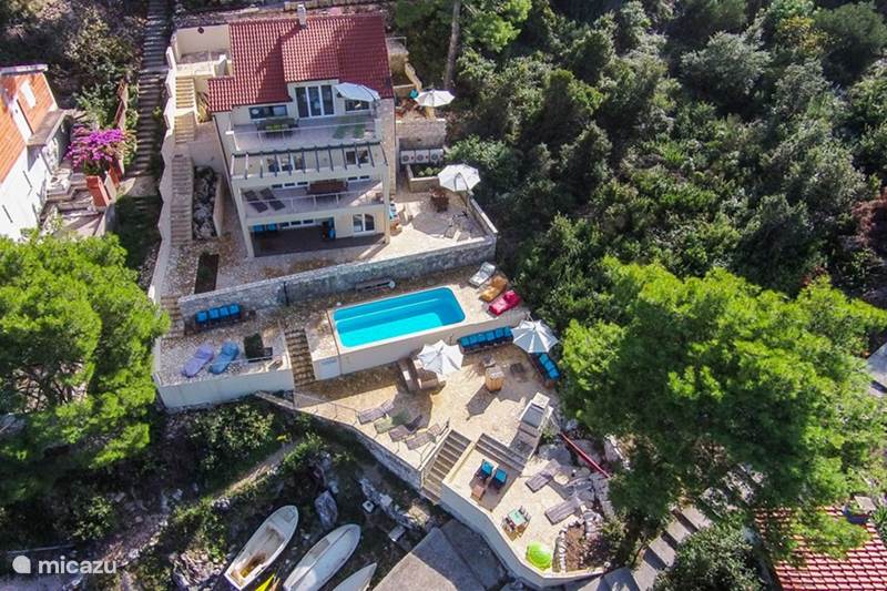 Vacation rental Croatia, Korcula, Prigradica Villa Villa Aquamarina