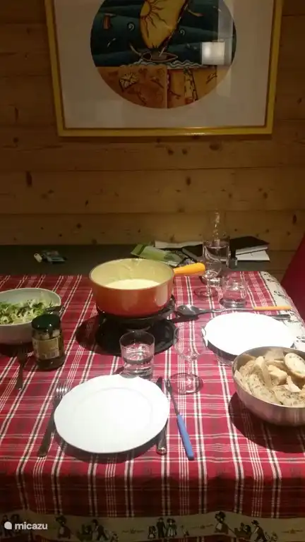 Ein Abend mit Käsefondue