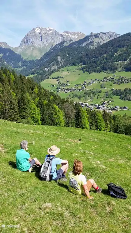 Blick auf die Wohnung von der anderen Seite (Mont de Grange)