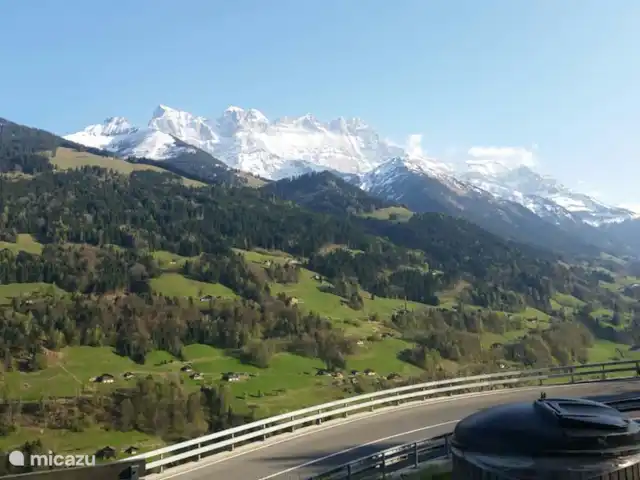 Le Percé Neige, Portes du Soleil | France, Haute-Savoie, La Chapelle-d'Abondance - appartement Les Dents du Midi (également visible depuis le salon)