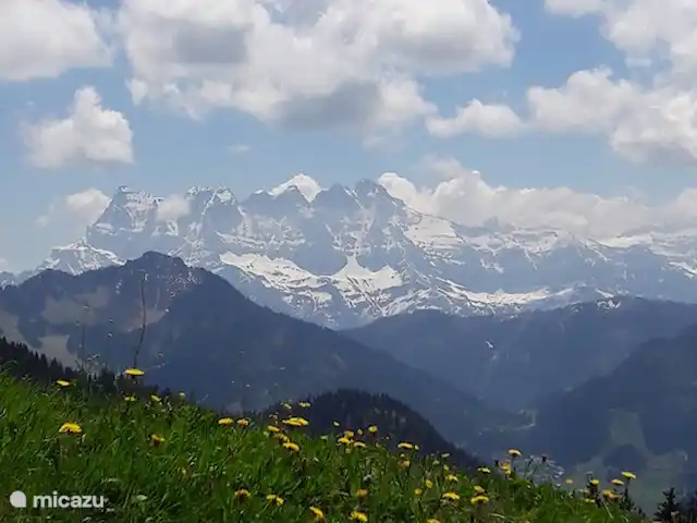 Le Percé Neige, Portes du Soleil | France, Haute-Savoie, La Chapelle-d'Abondance - appartement Dents du Midi, visibles depuis Braitaz