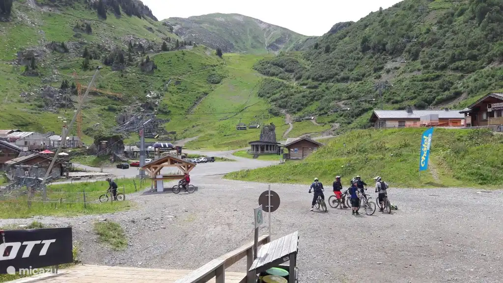 Plaine Dranse im Sommer