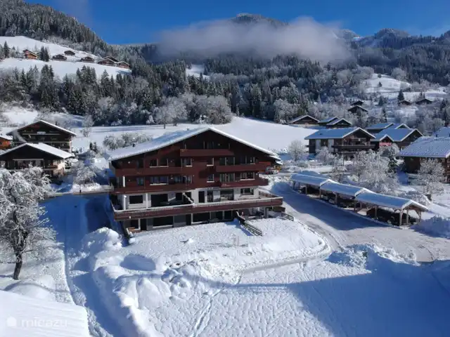 Le Percé Neige, Portes du Soleil | France, Haute-Savoie, La Chapelle-d'Abondance - appartement photo drone janvier 2020