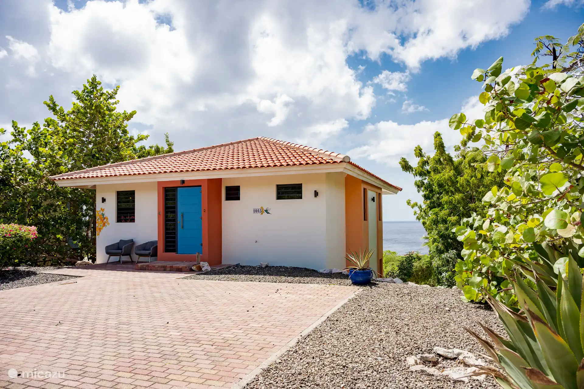 Villa Blenchi in Curaçao, Banda Abou (West), Coral-Estate Rif St.marie - villa